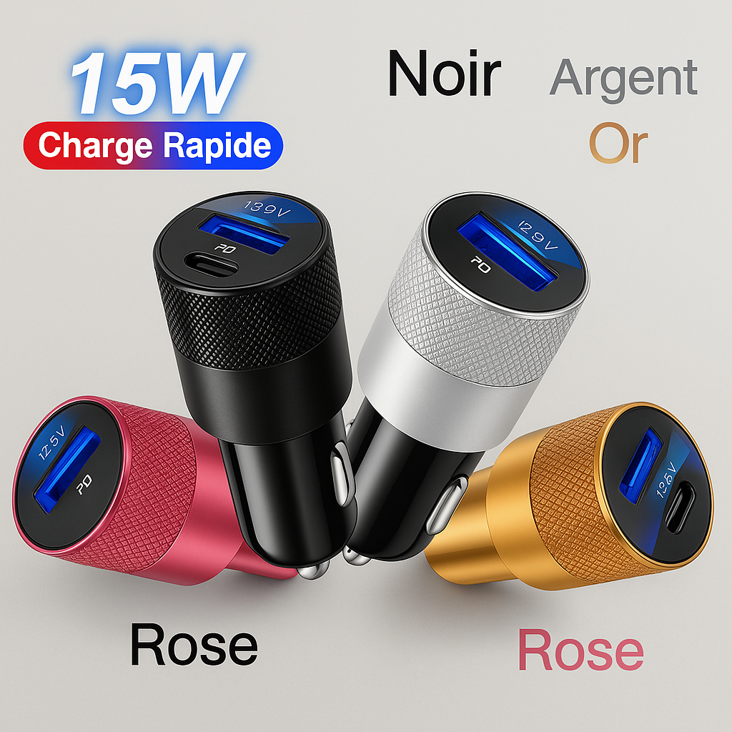 Chargeur de voiture multi-ports