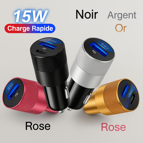 Chargeur de voiture multi-ports