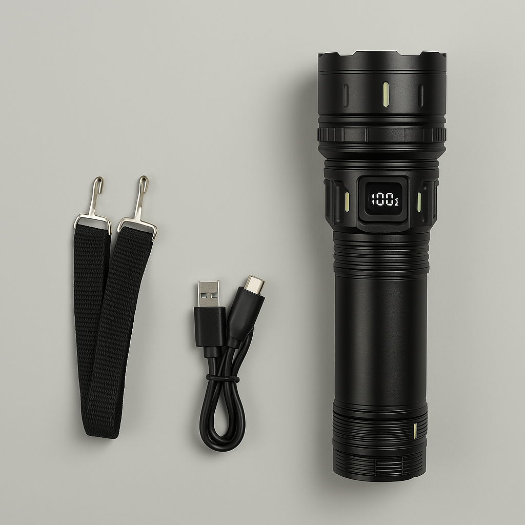 Lampe torche flash anti-agression
