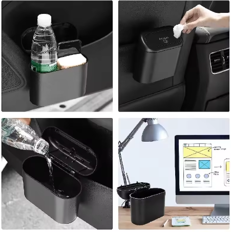 Poubelle portable pour voiture (inclus 20 sacs)