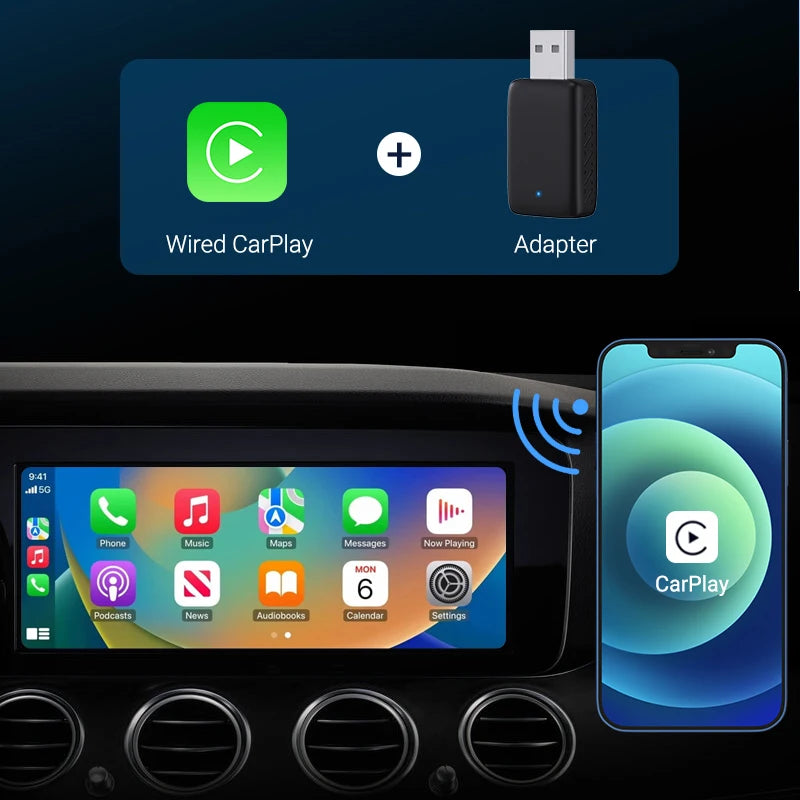 Adaptateur Carplay sans fil